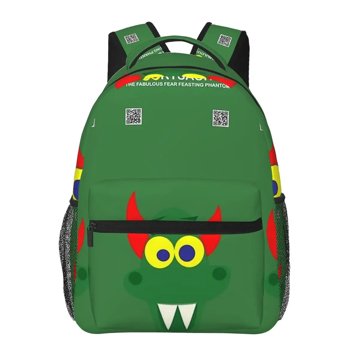 Spookysaurus Backpack In Glorious GREEN! Backpacks Boys Girls Bookbag Children School Bags Cartoon Kids Rucksack Shoulder Bag