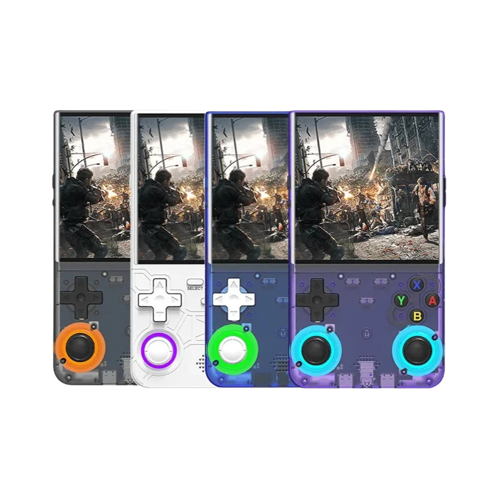 R36S R36 Ultra Handheld Retro Videogame Console IPS Scherm 128GB Spellen Draagbare Zakspeler Linux Systeem R36Ultra R36 PRO - afbeelding 2
