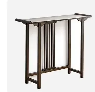 

Bamboo Console Table for Living Room Decoration Side Table Porch Tables with Drawer Modern Simple Rectangle Tables