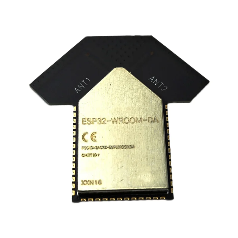 2.4 جيجا هرتز واي فاي + بلوتوث + بلوتوث LE وحدة ESP32-WROOM-Da N16 (16 ميجابايت) مع مذبذب كريستال 40 ميجا هرتز 16 ميجا بايت SPI فلاش