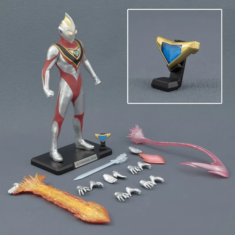 BANDAI Alphamax commoner Heisei Ultraman figure movable model toy 15cm commoner Gaia (shipped in the third quarter)