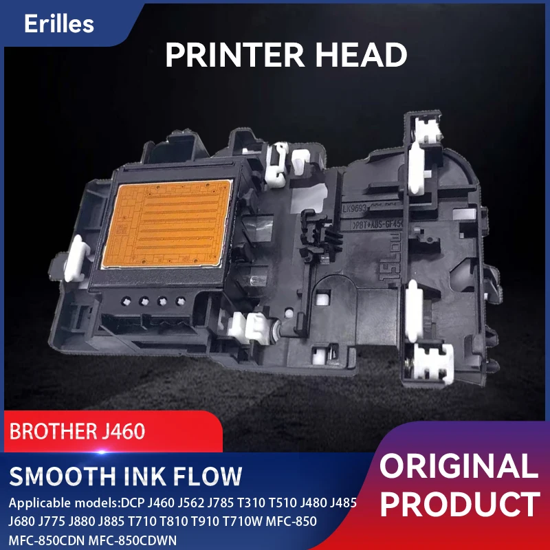 

Print Head J460 Printer Head for Brother DCP J562 J785 T310 T510 T810 MFC J460 J480 J485 J680 J775 LKB109001 510W T428 426 T220