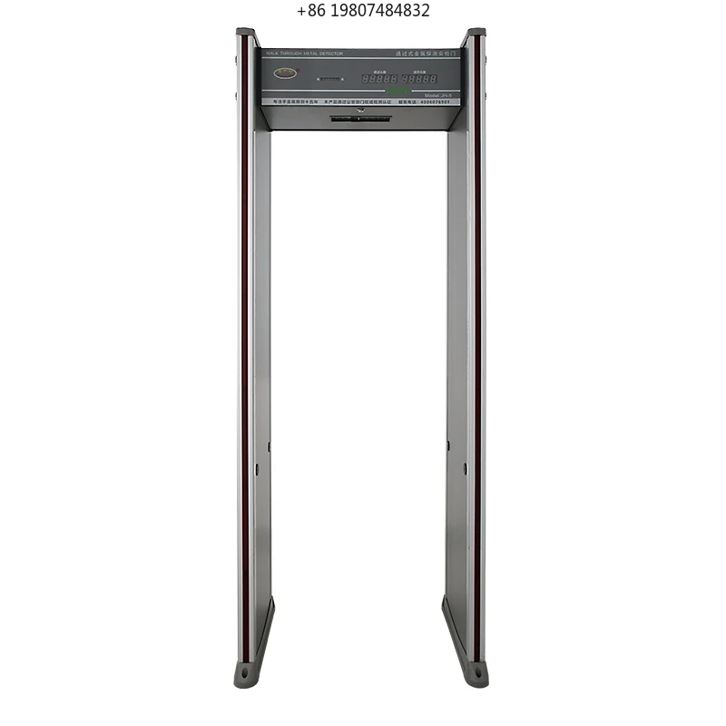 Scanner Door Walk Through Thermal Metal Detector Machine Wholesale Newest Airport Full Body Temperature Security
