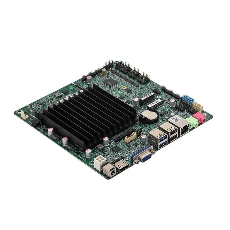 2026 ELSKY Newest Factory Intergrated CPU N150 Mainboard M150F Default 6*COM Ports Single Channel DDR4 Fanless Board