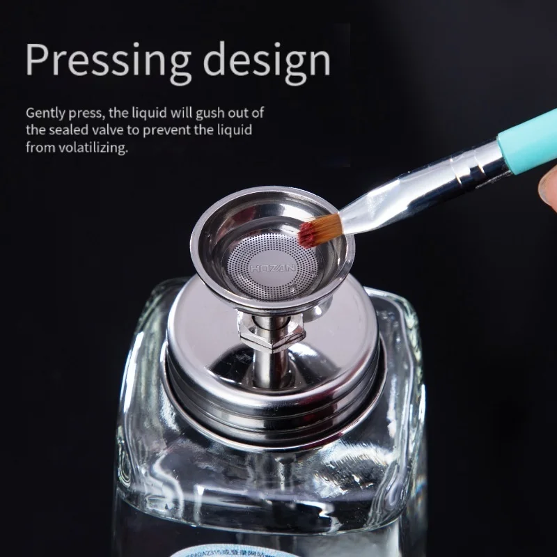 Portable Press Empty Refillable Bottle Liquid Alcohol Pump motherboard glue Cleaner for Mobile Phone LCD POL Remover Dispenser