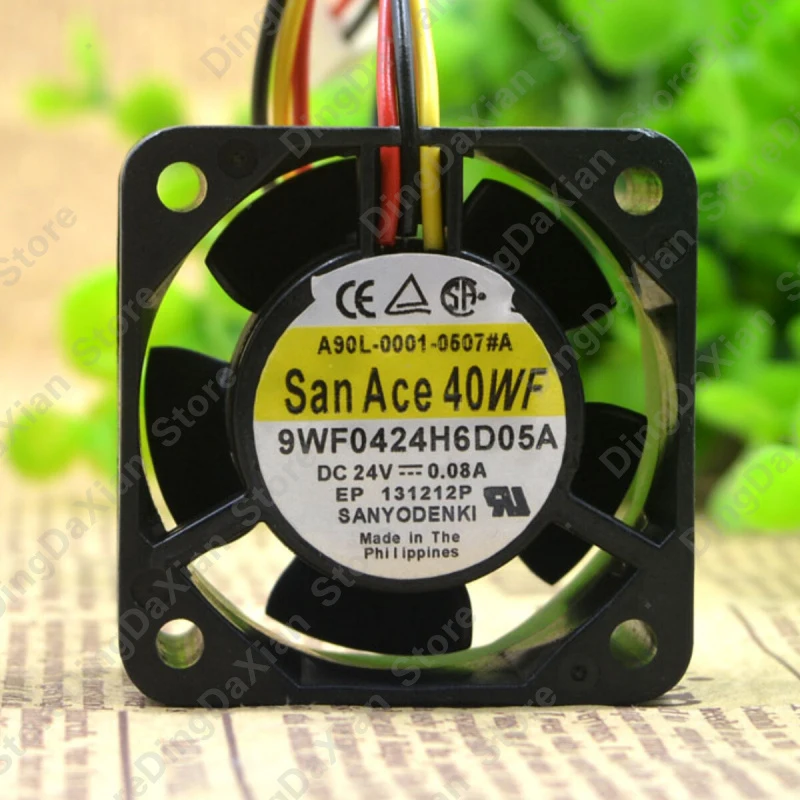 

Для SANYO 9WF0424H6D05A | 24В 0.08А | 4 см | Микро-промышленный вентилятор для корпуса ПК