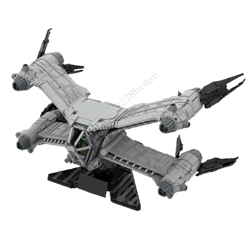 7848 Piezas, Babylon 5, Alianza Terrestre, SA23E Aurora Starfury, Guerra Espacial, Nave Espacial Militar MOC, Rompecabezas de Batalla Espacial, Regalo de Cumpleaños para Niños