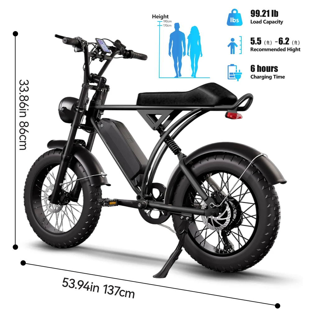 Customizable Electric Dirt Mountain E Bike Electric Cycle Bicycle Ebike E-Bike