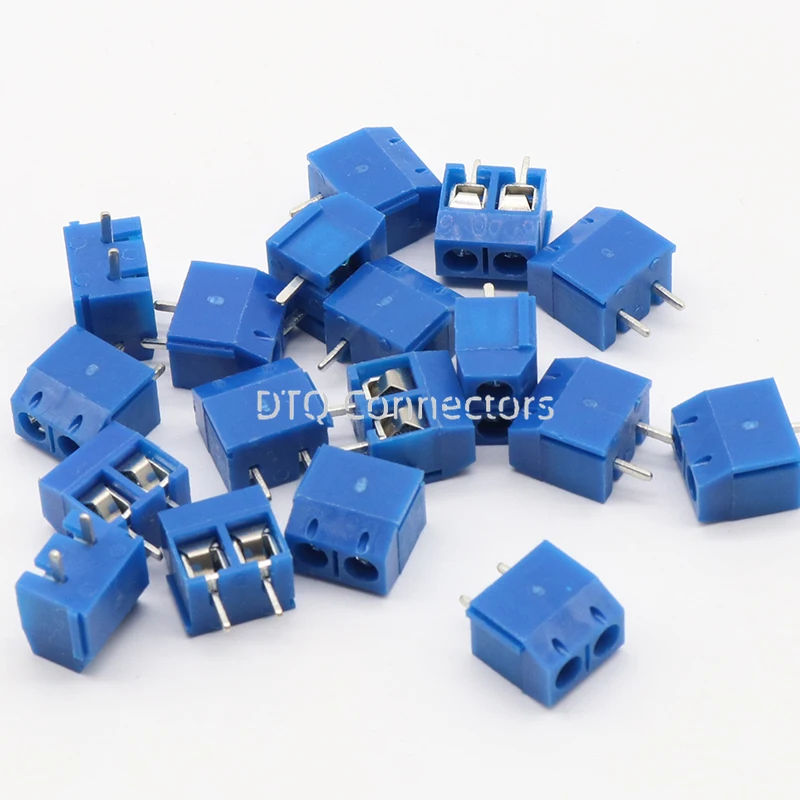 20 PCS KF301-5.0-2P KF301-3P Pitch 5.0mm KF301-2P Straight Pin PCB 2 Pin 3 Pin Screw Terminal Block Connector