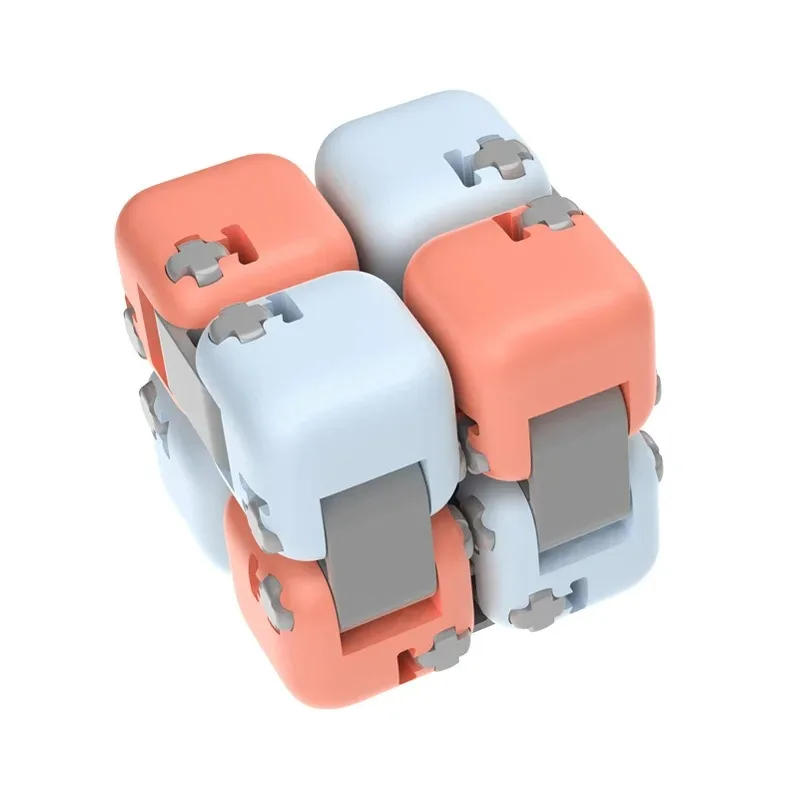 Xiaomi Mitu سبينر اللبنات الملونة إصبع تململ الضغط لعبة ألغاز تجميع مكعب فنجر سبينر لعبة عشوائية CN #5