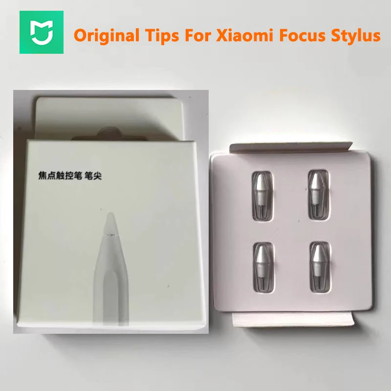 Xiaomi　Focus　Pen　替芯付き Original 4Pcs MIJIA Focus Stylus Nibs Replacement Pencil Tips