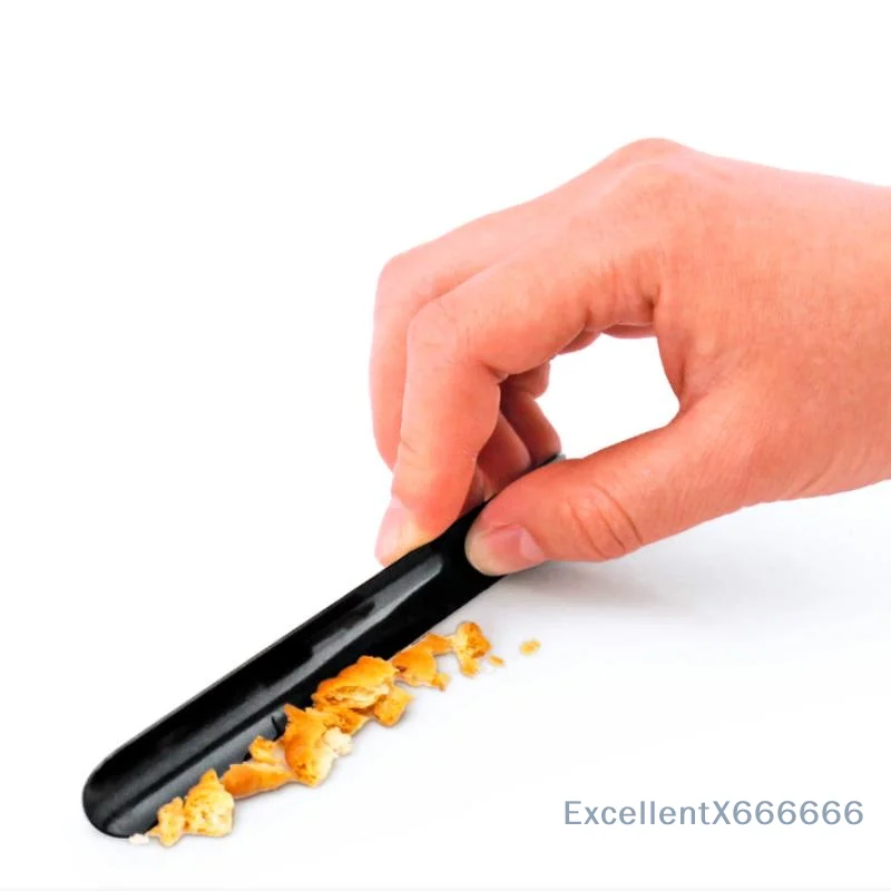 1/3Pcs Aluminium Restaurant Crumb Cleaner Household Professional Tabletop Crumb Scraper With Clip Efficient Crumb Sweeper