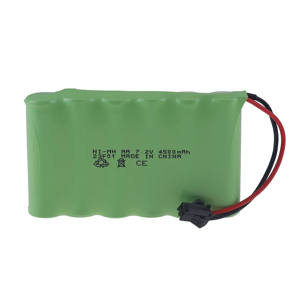 7.2V 4500mah rechargeable NI-MH AA battery for RC boat , RC car , tank toys, Lighting, model car 7.2 V 3000 mah nimh battery