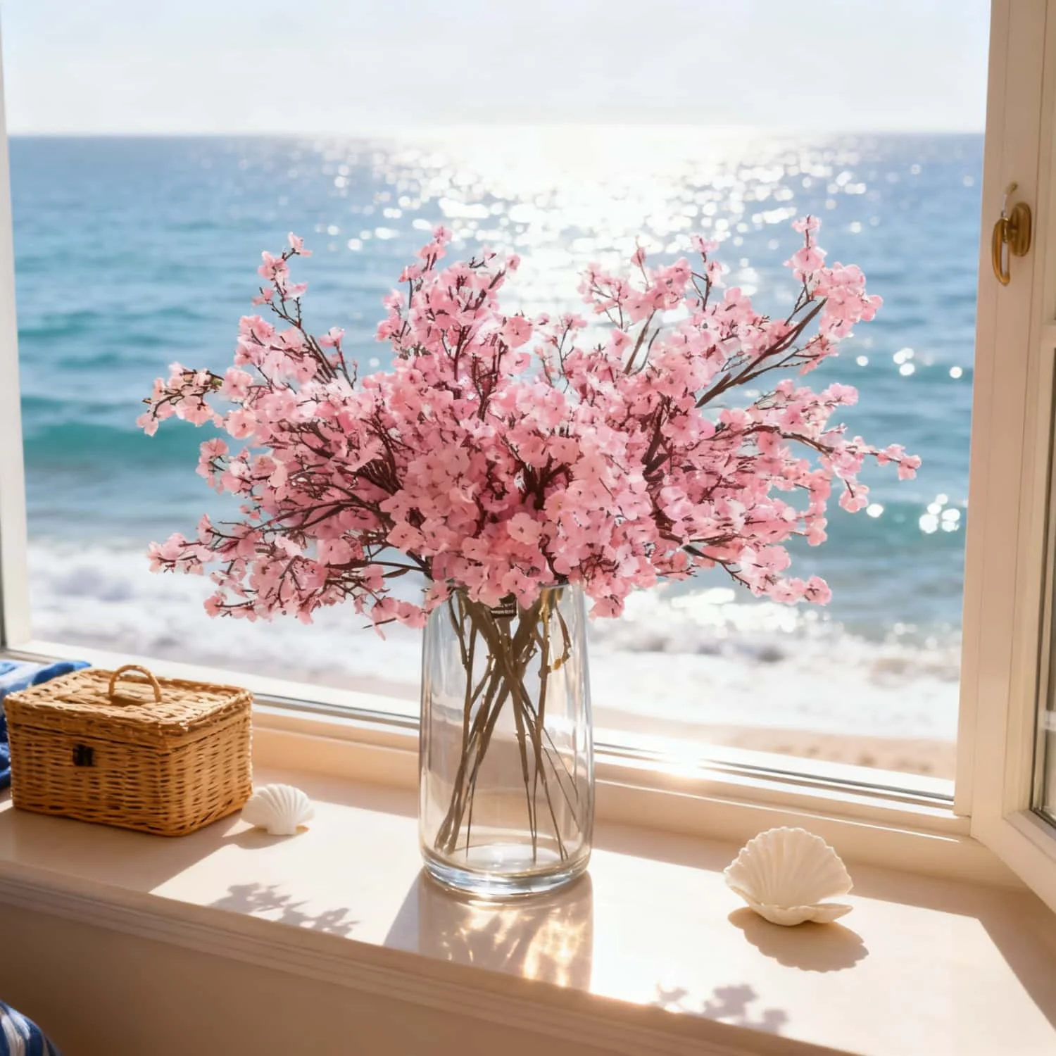 3/12 قطعة باقات جيبسوفيلا من الزهور الاصطناعية - ديكور المنزل والمكتب والحفلات - مناسبة لعيد الميلاد، ديكور زفاف السنة الجديدة بنفسك