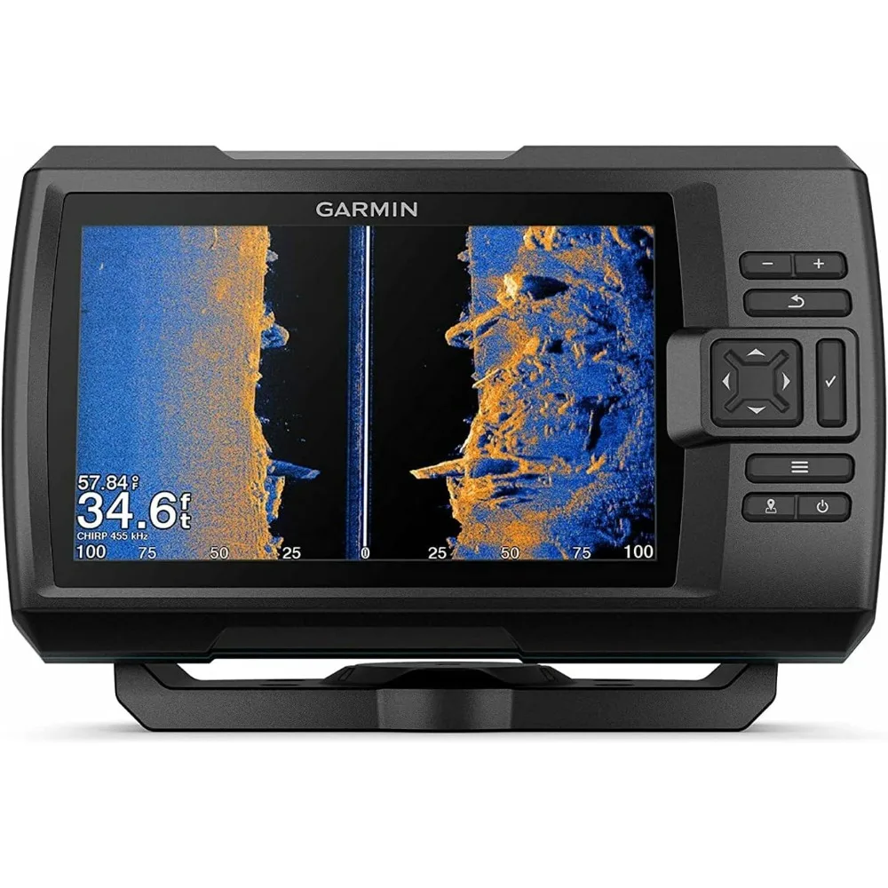 Striker Vivid 7sv, Easy-to-Use 7-inch Color Fishfinder and Sonar Transducer, Vivid Scanning Sonar Color Palettes (010-02553-00)