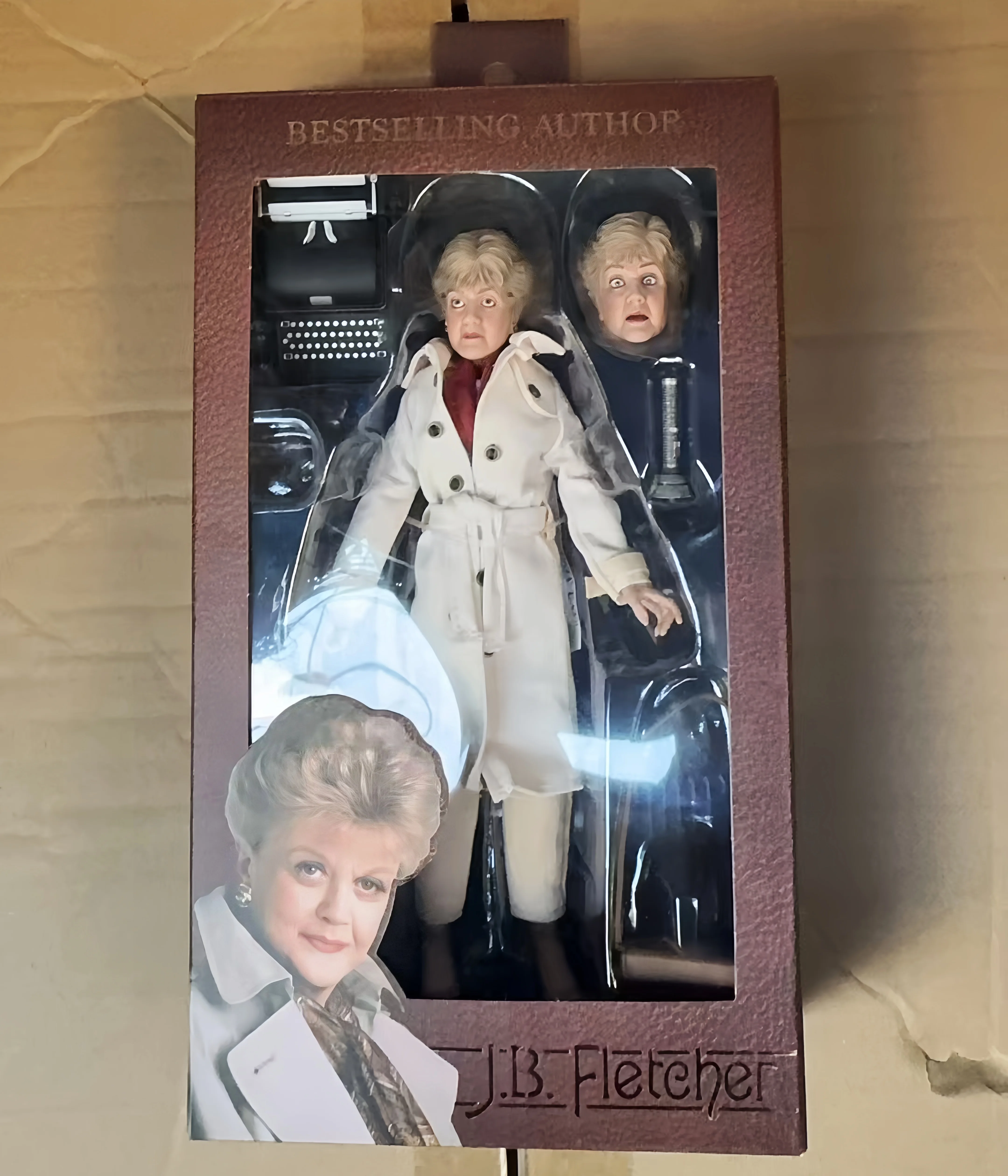 Neca 19071 Murder She Wrote Action Figure Model Doll Toy Collection Desktop Decoration Gift