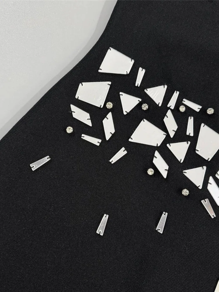 Vestido Corto Sexy sin Mangas de Gasa, Vestido con Banda Elástica, Vestido Informal para Fiesta, Vestido Pequeño, Mezcla de P...