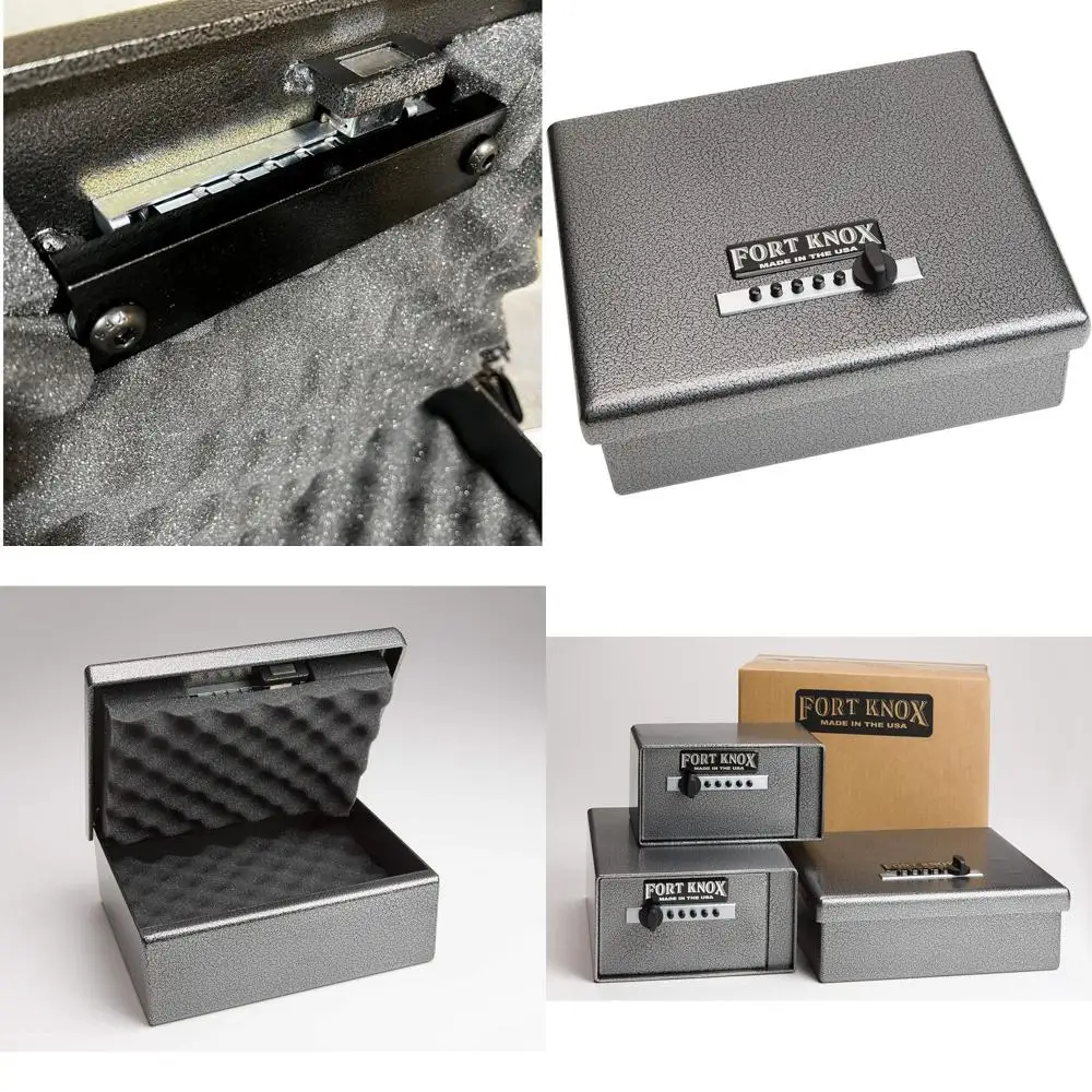 

Одобренный Департаментом юридической службы Калифорнии сейф для пистолетов, с механическим замком быстрого доступа, из высокопрочной стали.