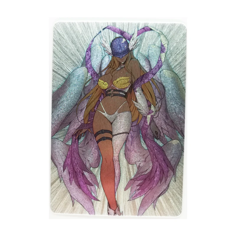 Angewomon Digimon Digital Monster Rough Flash Toys Hobbies Hobby Collectibles Game Collection Anime Cards