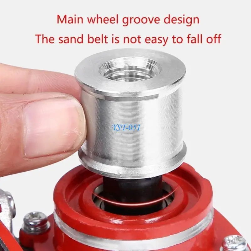 

E15A 100 Angles Grinder Conversion Belt Sander For Woodworking Belt Sander 100 Angles Grinder Turned Belt Sander