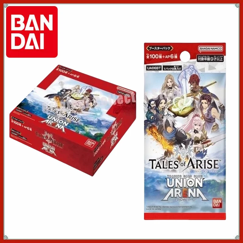 

Оригинальные карты Bandai UNION ARENA TCG, коллекционная игра The Realm of Fighting, японская UA06BT, легенда Breaking Dawn, пополняющая сумка