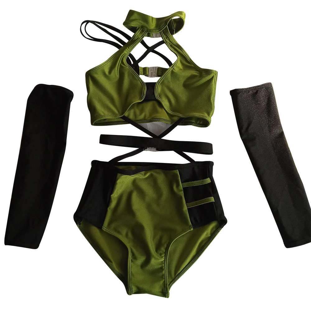 Kindermeisjes Detailhandel En Groothandel Nylon/Lycra Mesh Moderne Dans Ballet Body Suit Training Pak Dansschool Groep Performance