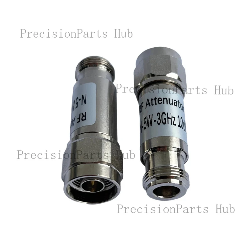N-type 5W Coaxial Fixed Attenuator RF Attenuator 6G 1dB/20DB/30DB