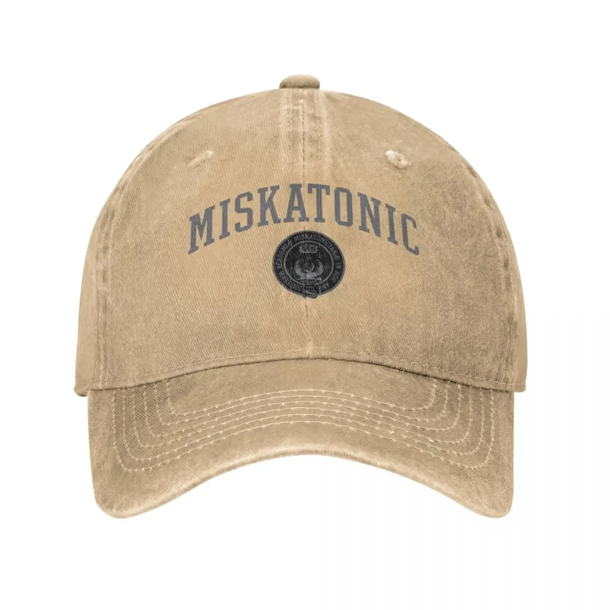 Miskatonic  Baseball Cap Collegiate Lovecraft Couple Trucker Hat  Casual Hiking Fishing Sunscreen  Caps