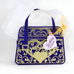 3D Bag Metal Cutting Dies Heart Pattern Purse Die-cuts Set Scrapbooking DIY Home Decorations Paper Handicraft Gift