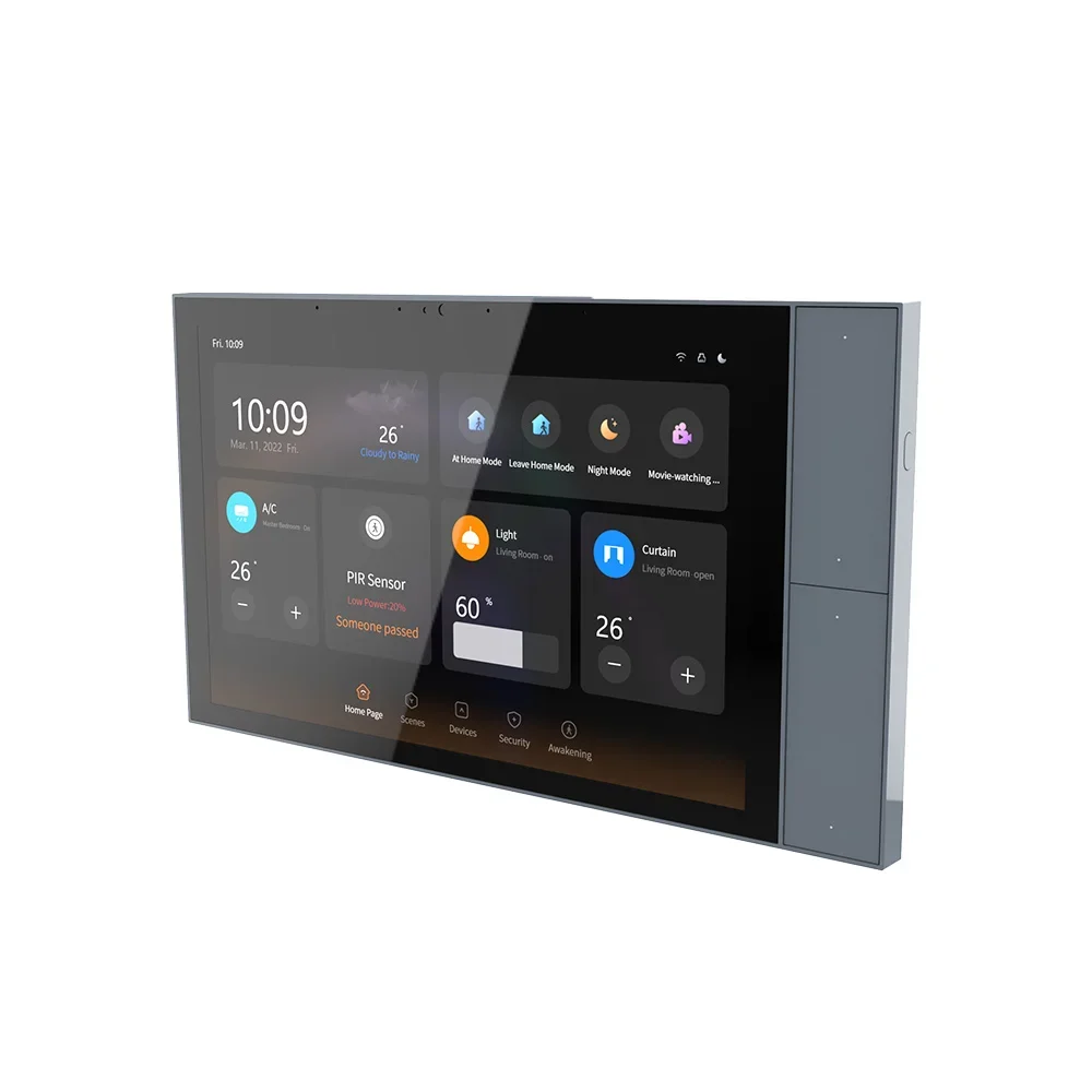 LEDEAST S9E Tuya BLE With Zigbee Hub  10 Inch Smart Home Control Display Wireless Control System Panel