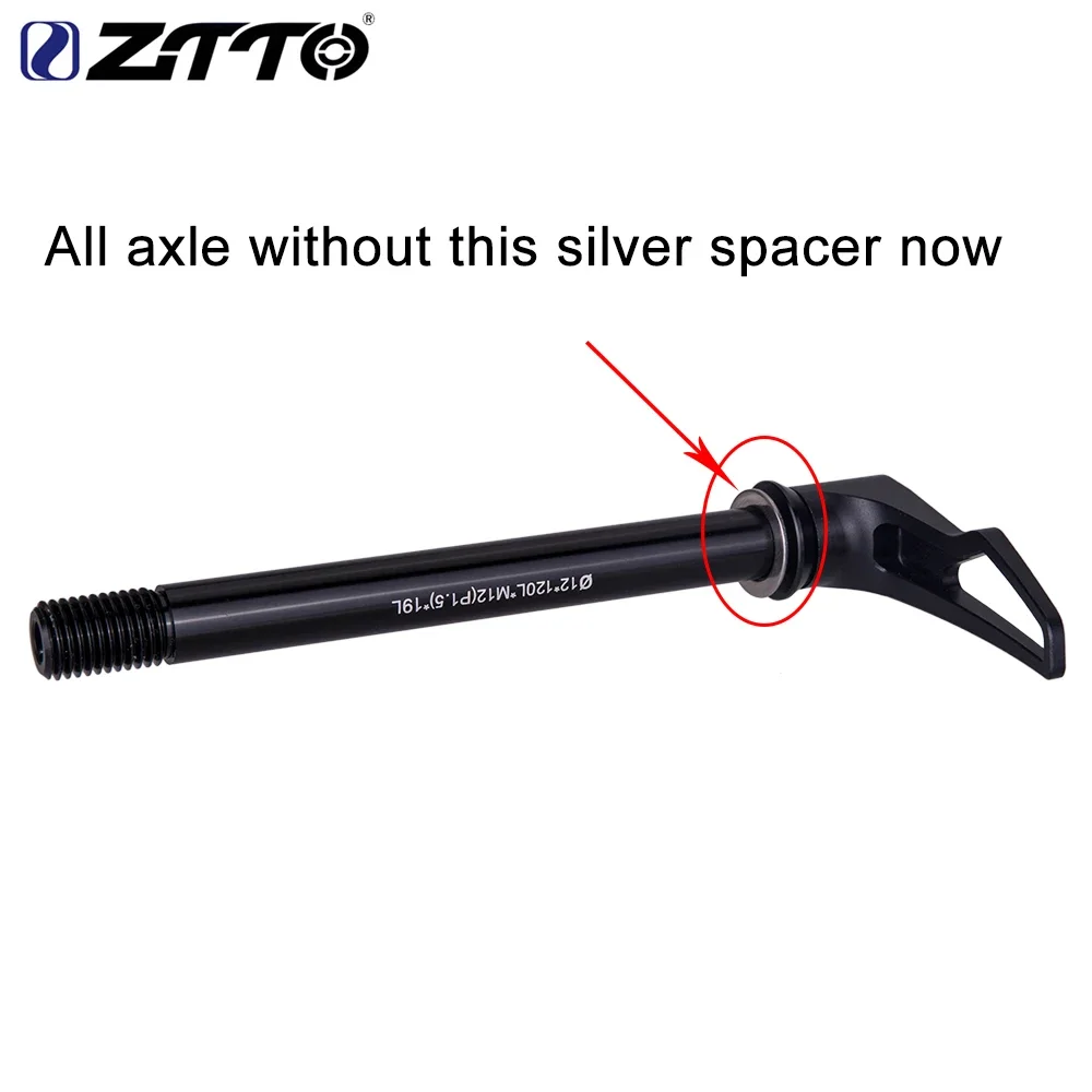 ZTTO MTB 쓰루 액슬 로드 바이크 샤프트 프론트 허브 리어 허브 스큐어 12mm 15mm 휠 액슬 허브 샤프트 12x142 12x148 프론트 12X140 포크