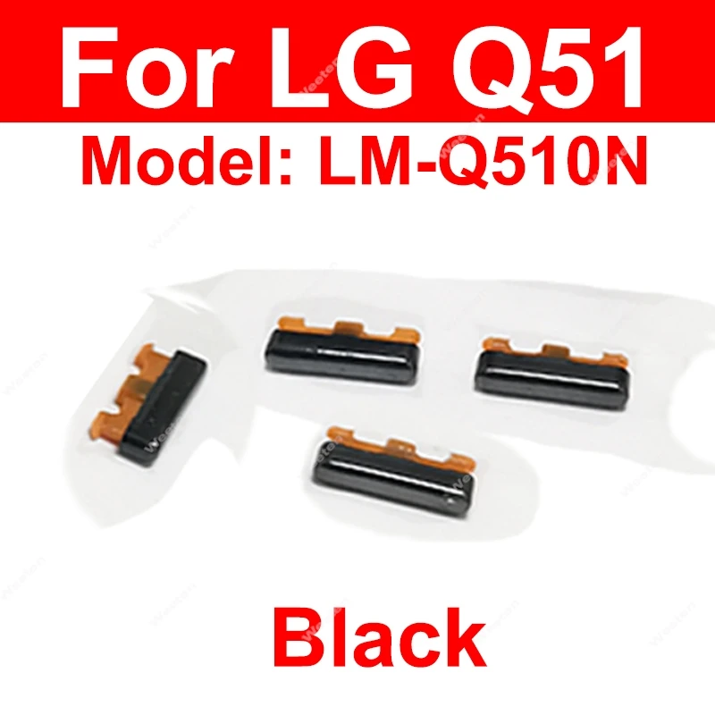 Power Volume Buttons For LG Q31 Q51 Q52 Q60 Q61 Q70 Q92 On OFF Power Volume Sound Control Side Keys Small Buttons Parts