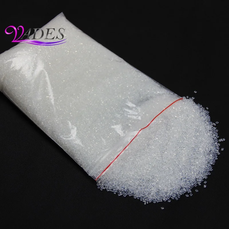 1000 جرام غراء الكيراتين الإيطالي لوصلات الشعر أفضل غراء للشعر المذوب بالحرارة غراء قوي/حبيبات الغراء حبوب الخرز