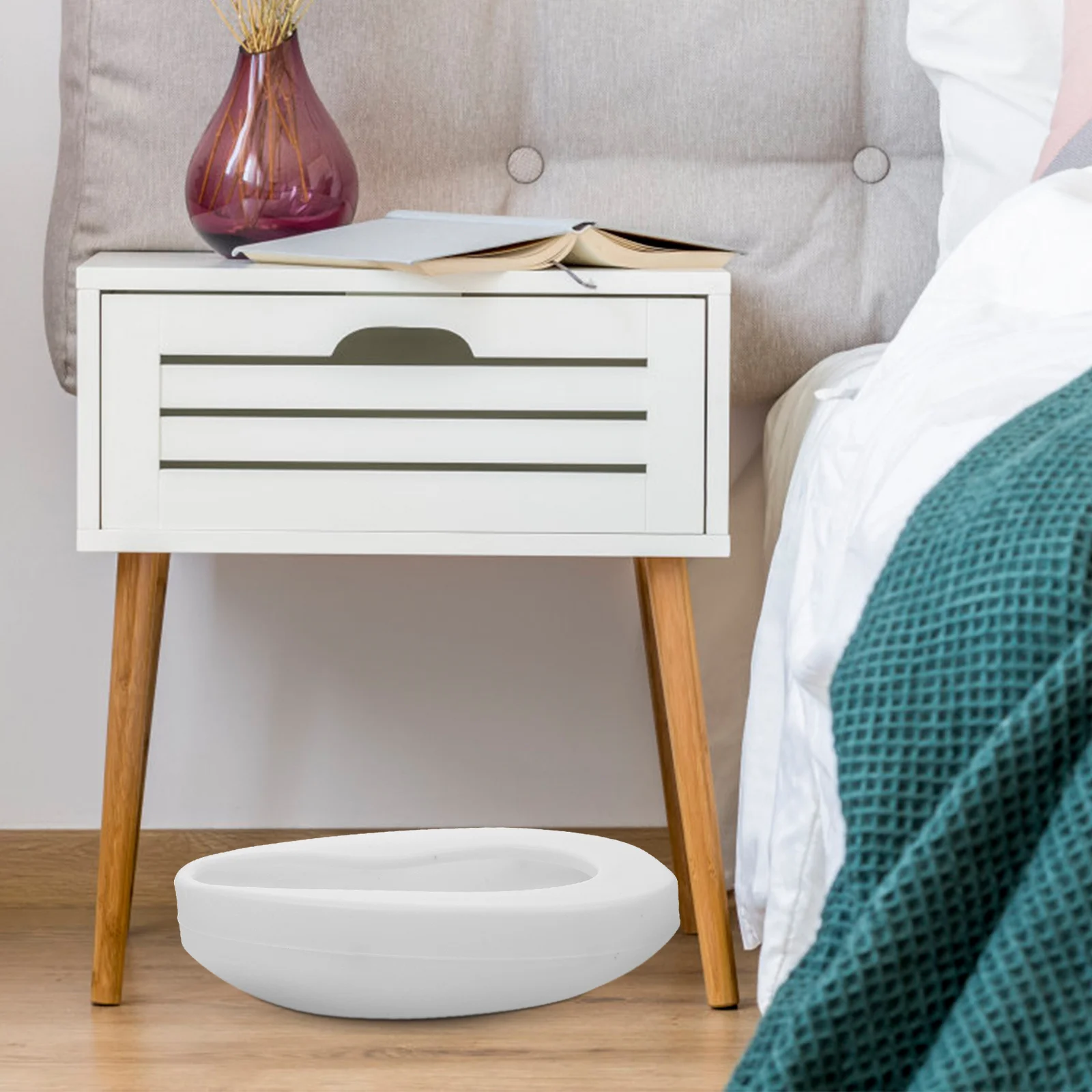 

Reusable Bed Pan For Elderly Patients Portable Plastic Urinal For Women Men Pregnant Portable Commode Bedside Potty Leak-Proof