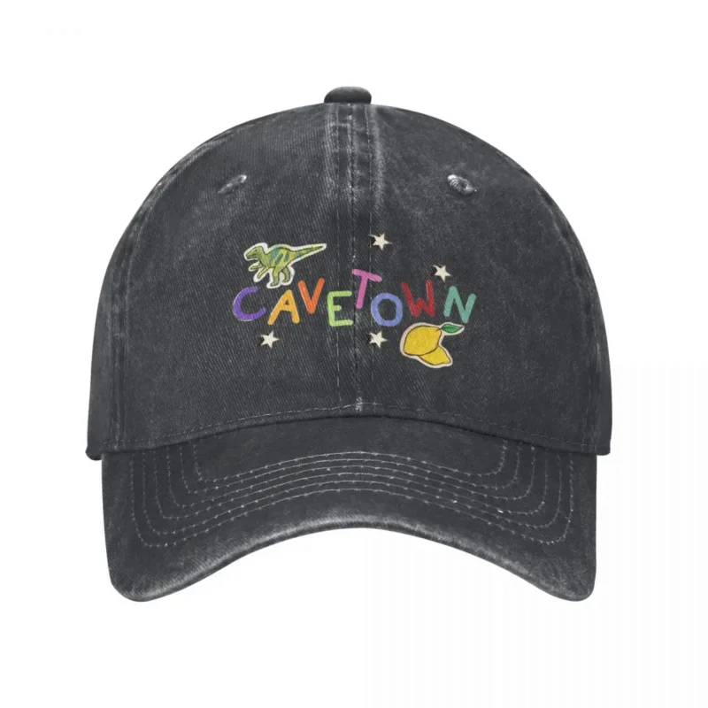 Cavetowns denim baseball cap Harajuku desgin men custom hip hop hats spring streetwear outdoor high quality baseball caps