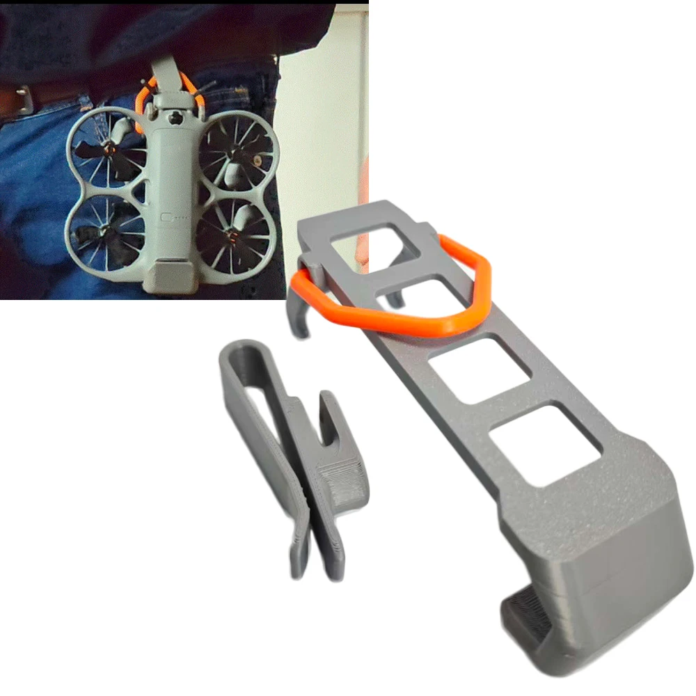 

3D Printed for DJI Neo 2 Belt Mount Quick-Release Holster with Integrated Camera Protection Compatible with Accessories