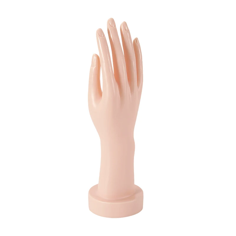 1 27cm PVC Plastic Low Gloss Women Seamless Right Hand Mannequin Female\'s Gloves Bracelet Jewelry Display Prop