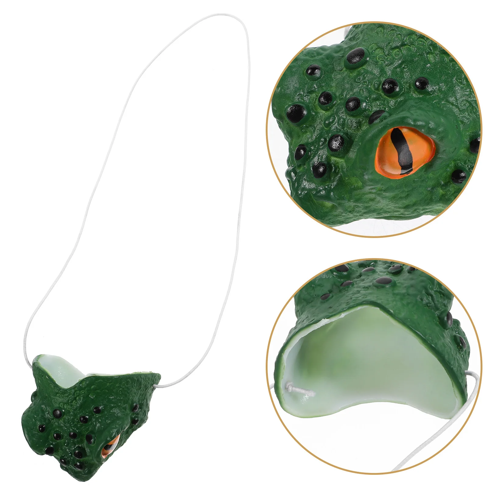 

Имитация носа-лягушки для косплея, карнавала, цирковой вечеринки, компактный многоразовый реквизит для носа-лягушки, аксессуар для выступлений, реквизит