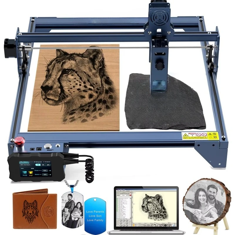 

Xiangyin ATOMSTACK A10 S10 X7 PRO 50W Engraving Machine Offline CNC Cut DIY Engraver High Precision For Metal Wood Glass C