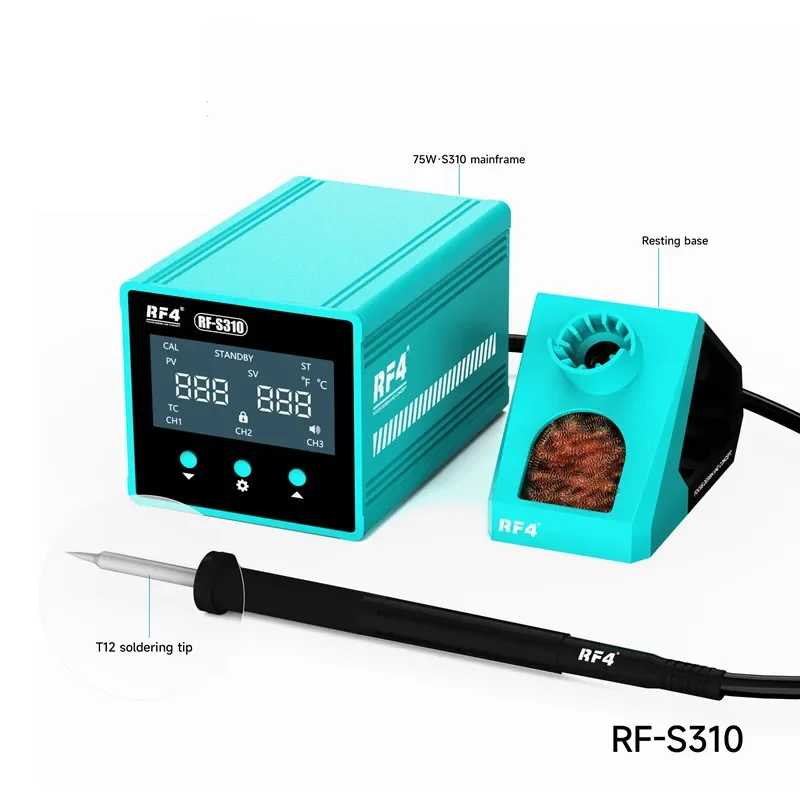 RF4 RF-S310 Intelligent Welding Station For Mobile Phone Maintenance Rapid Heating C210 Soldering Iron Handle Soldering Machine