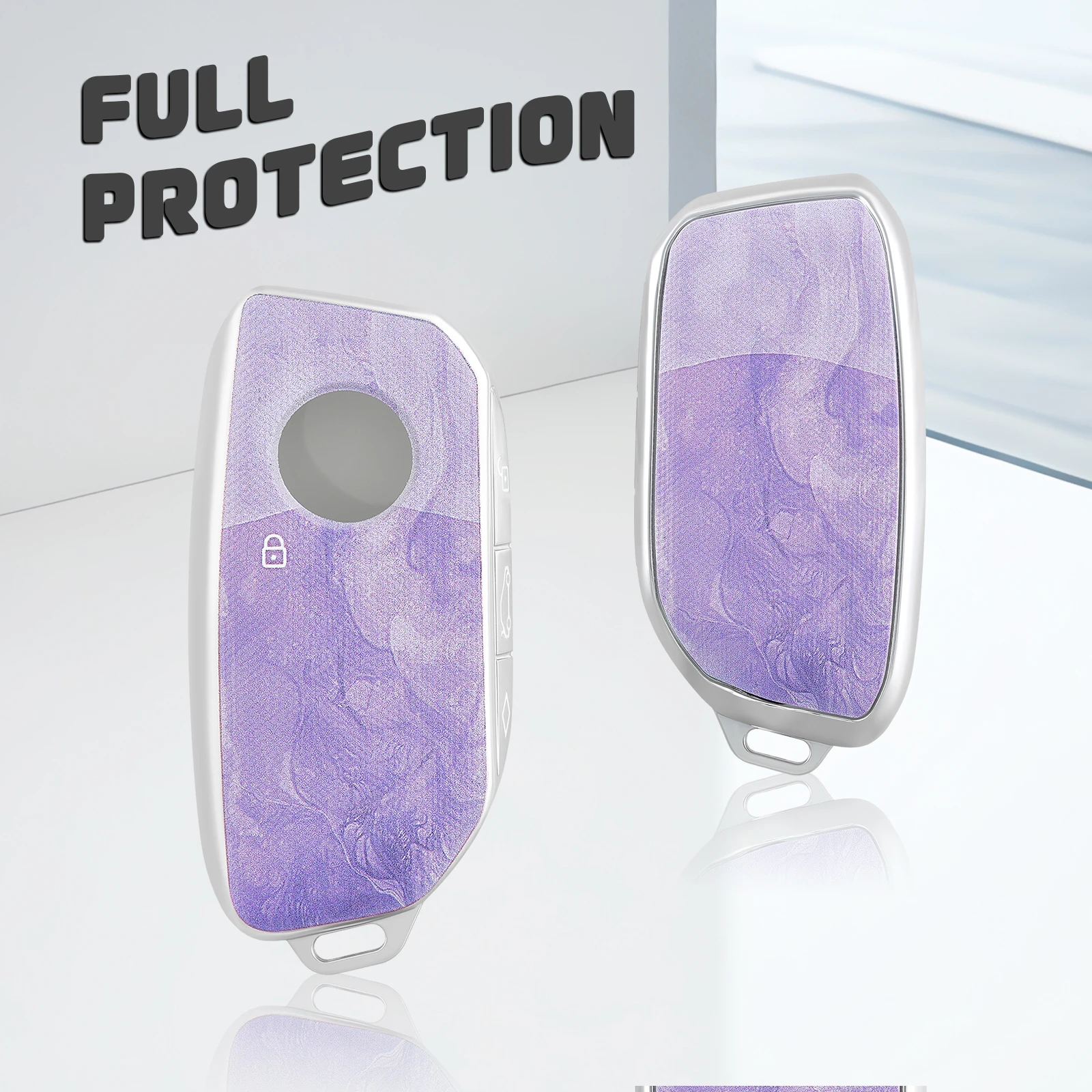 

New Car Smart Remote Key Case Cover Shell Holder Protector Fob For BMW X7 G07 2023 and BMW 7 Series Car Accessories