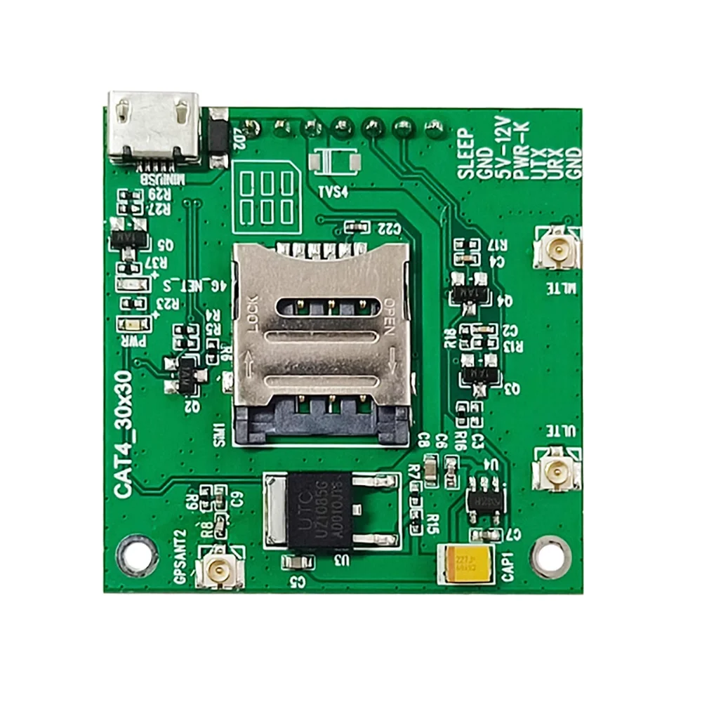 SIMCOM Development Breakout Board SIM7600SA-H LTE CAT4+GNSS Core Testing Board