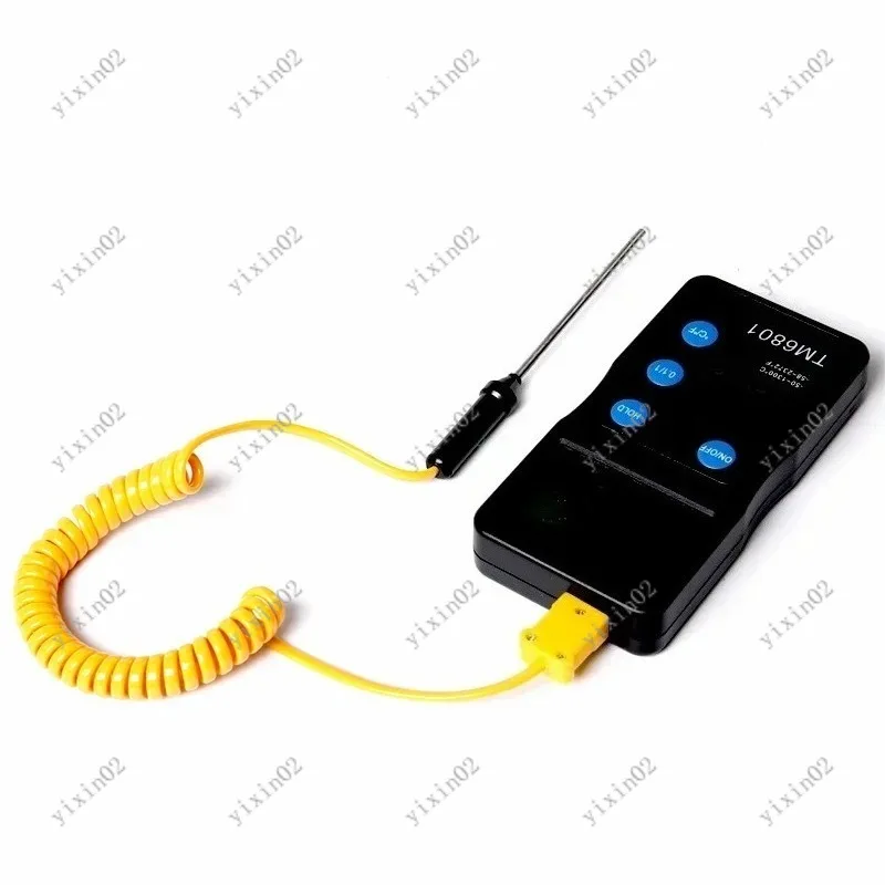 TM6801 High Quality Digital Thermometer with K Type Thermocouple Sensor for Industrial Temperature Measurement