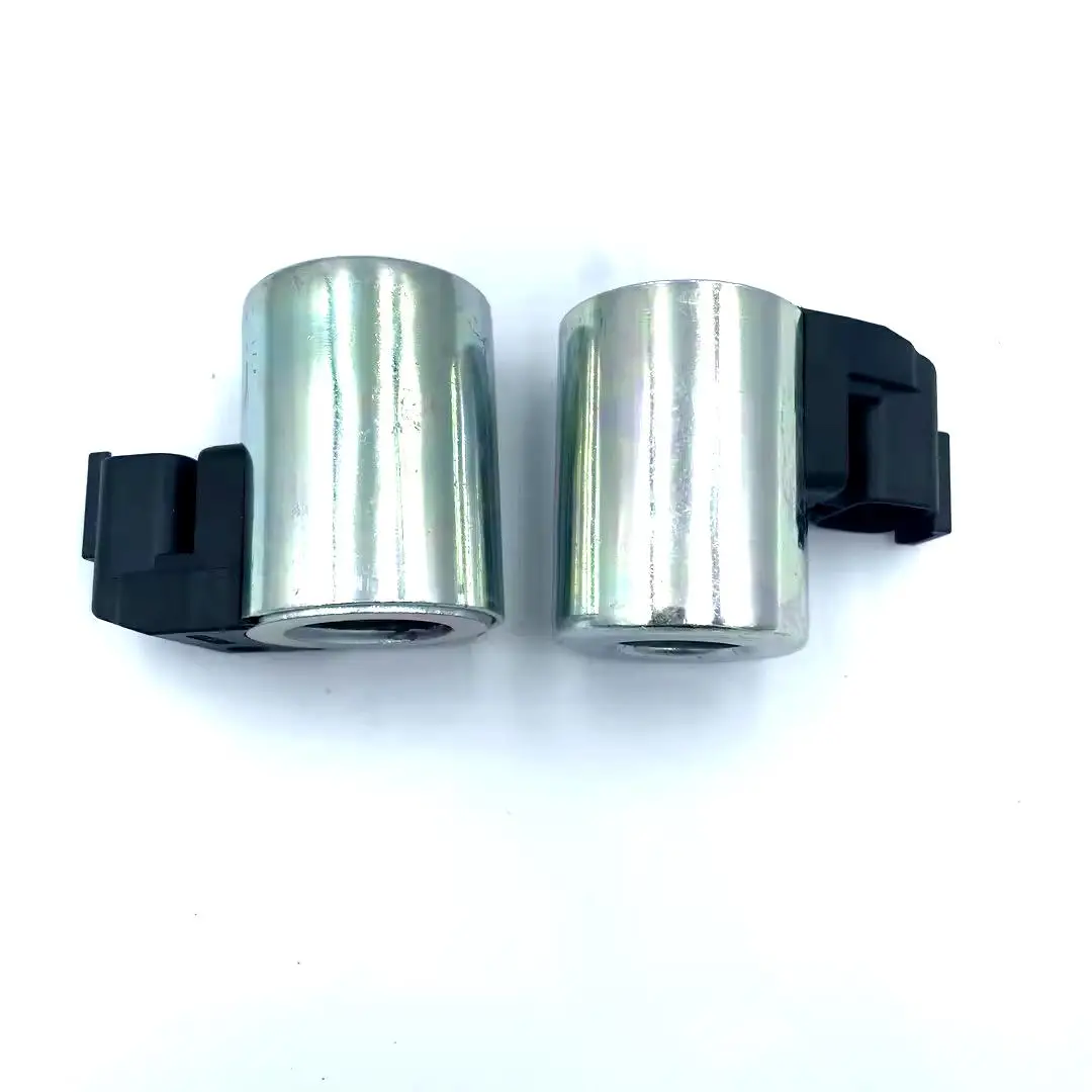 Liugong XGMG 200 Excavator Solenoid Valve Coil 19mm 49mm 24V 12V High-Quality Replacement Part for Construction Equipment