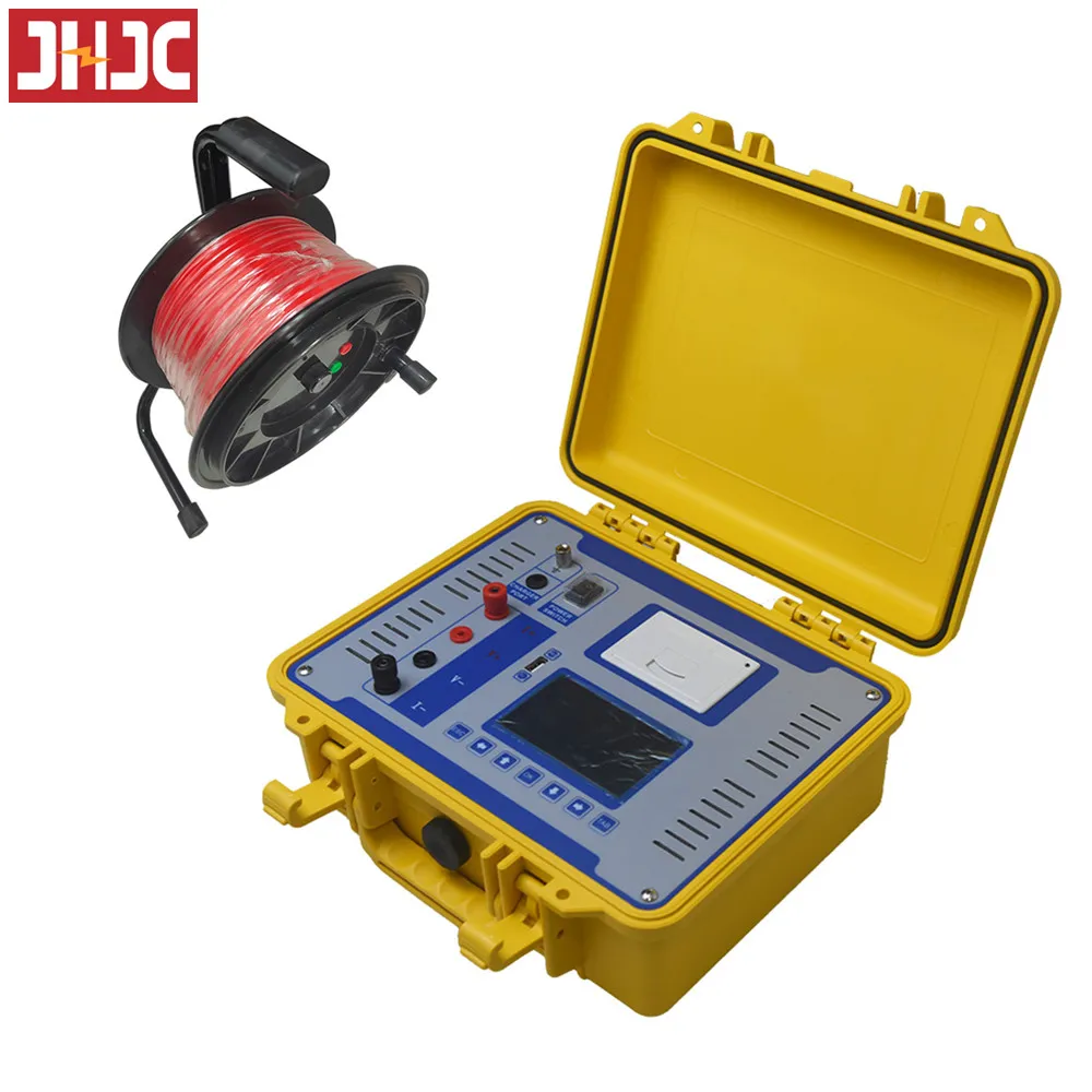 Good Price Accurately 10A Portable Earth Grounding  Tester Micro Ohm Meter DC Winding Resistance Tester with SPDA Measurement