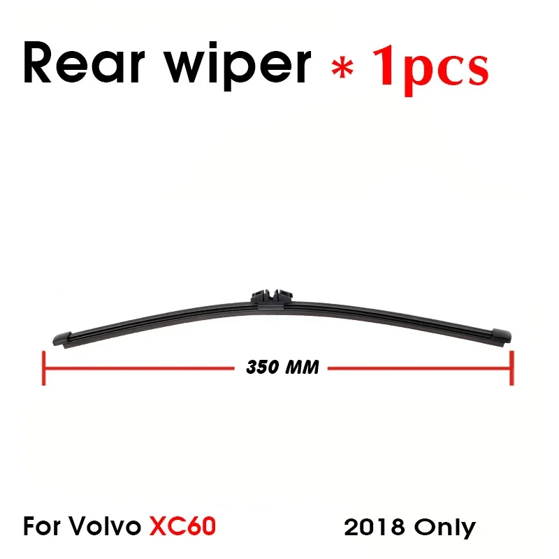 BEMOST Car Rear Windshield Wiper Arm Blade Brushes For Volvo XC60 350MM Windscreen Auto Styling 2018 Only