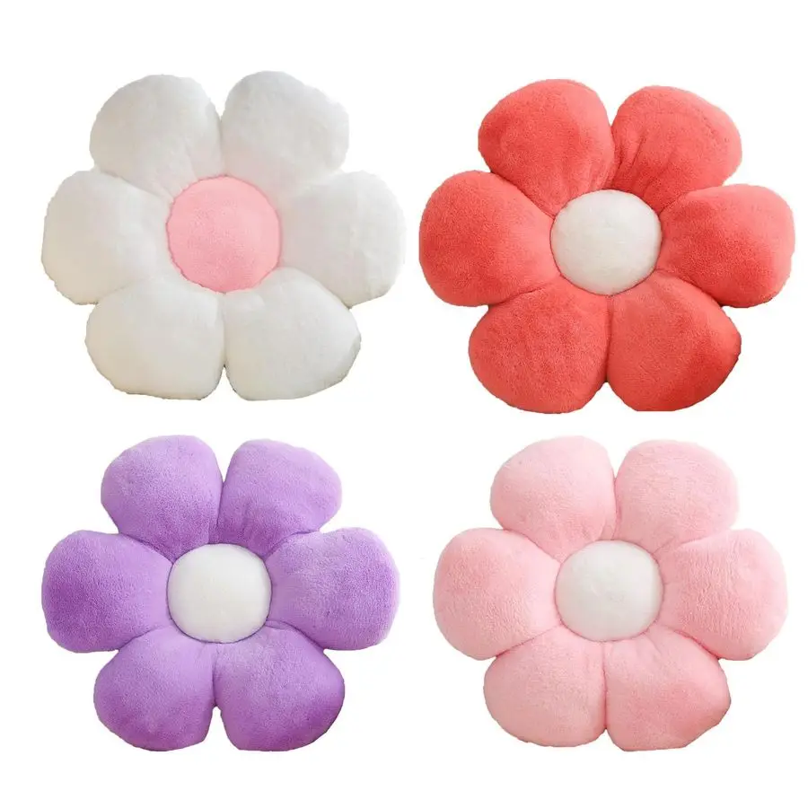 

Подушки в форме цветов, декоративные подушки в форме маргариток, милые подушки-цветы, подушки для сидения для взрослых и детей, для дома, спальни, дивана, кресла, кушетки