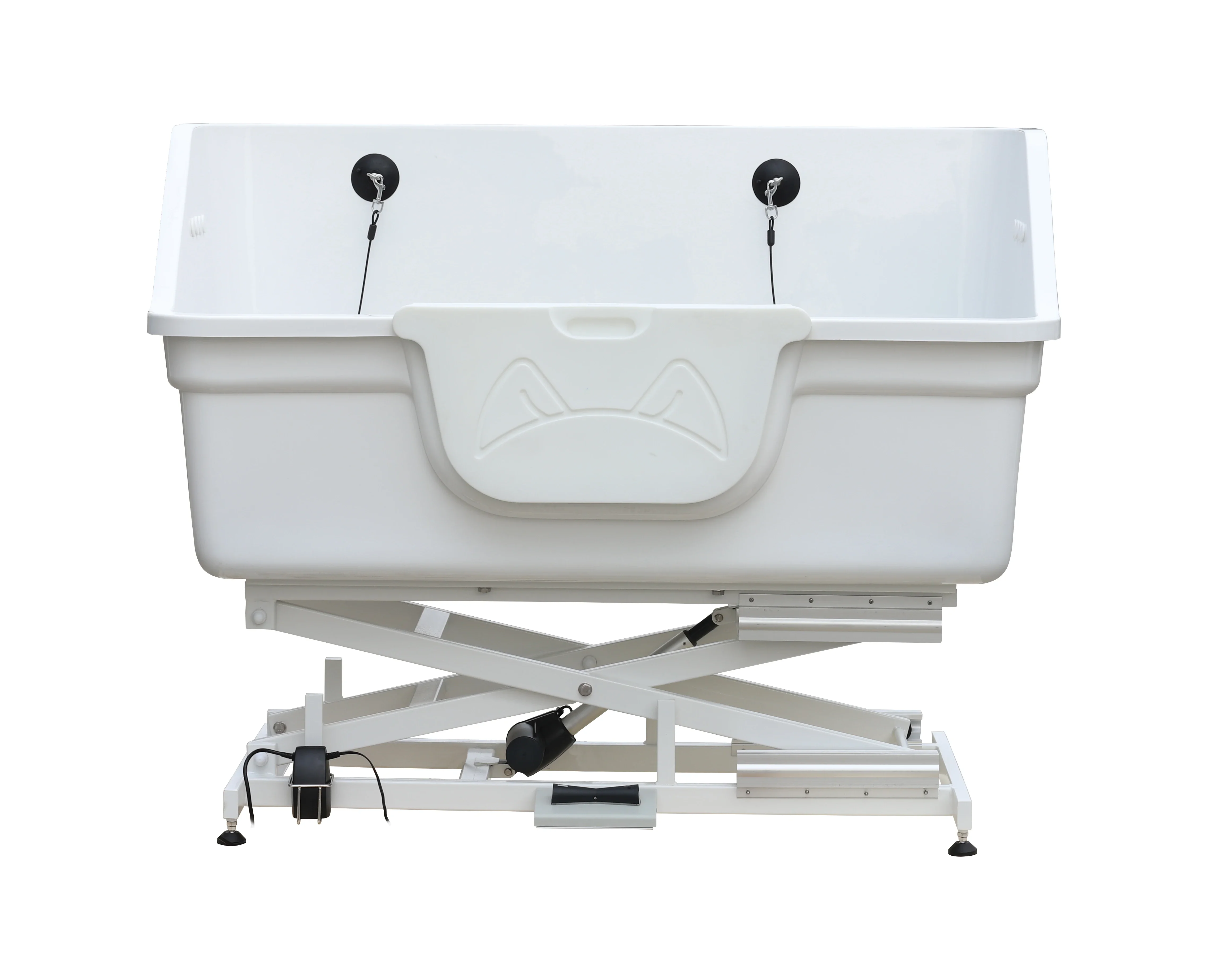 

BTF-180E Electric Lifting Fiberglass Dog Bathing Tub Pet Cleaning Bathtub