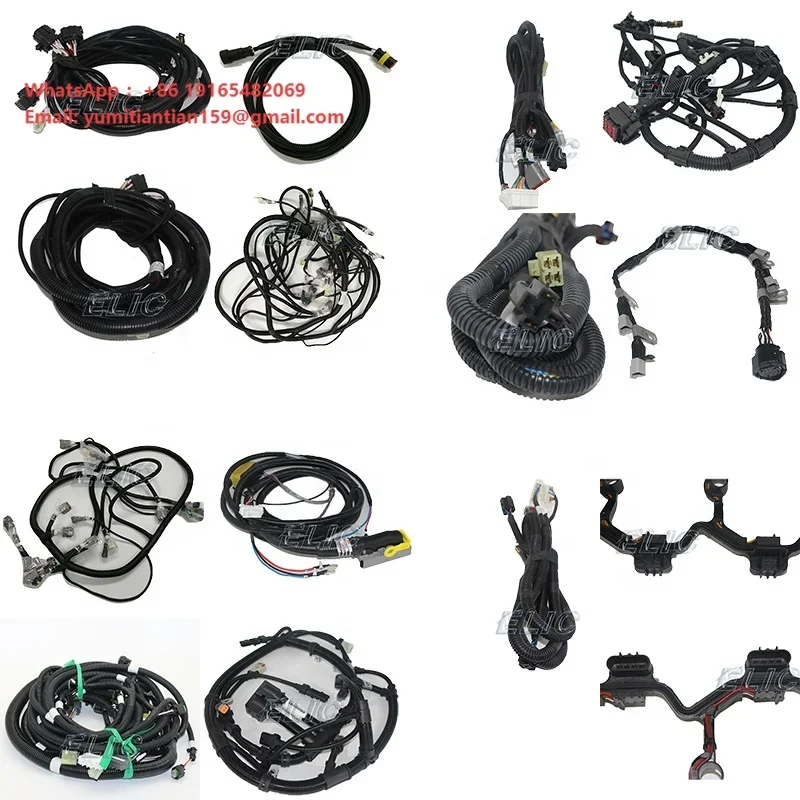 Pc200-6 Pc200-7 Pc200-8 Pc300-7 Pc400-7 Excavator Electrical Main Wire Harness Engine Cable for komatsu