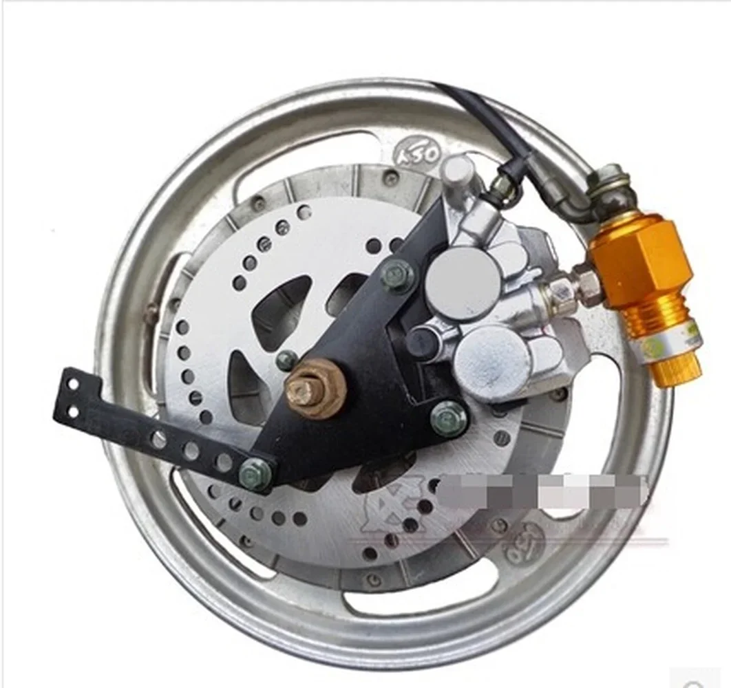 For After the electric car conversion disc brake lock up the thread left modified double-pump dual-piston disc brake oil